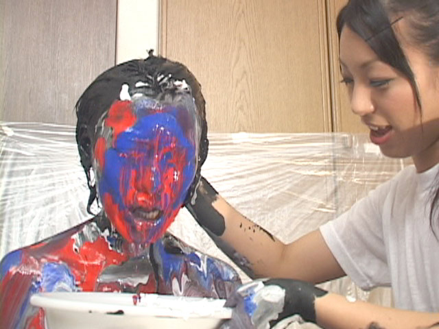 不公平でミジメ… ひとりだけ絵具まみれ…4 サンプル画像07