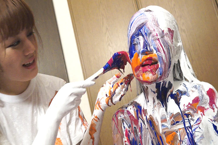 【1000pts!】不公平でミジメ…　ひとりだけ絵具まみれ… 10　サンプル画像01