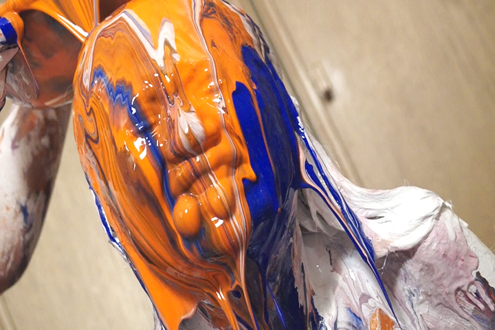 【1000pts!】不公平でミジメ…　ひとりだけ絵具まみれ… 10　サンプル画像10