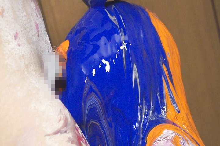 【1000pts!】不公平でミジメ…　ひとりだけ絵具まみれ… 10　サンプル画像11