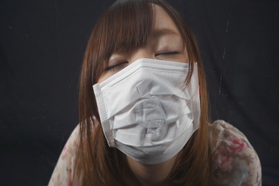 マスク姿のゆうりとみれいをみて!　サンプル画像07