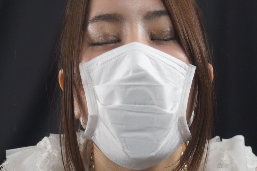 マスク姿のゆうりとみれいをみて!　サンプル画像08