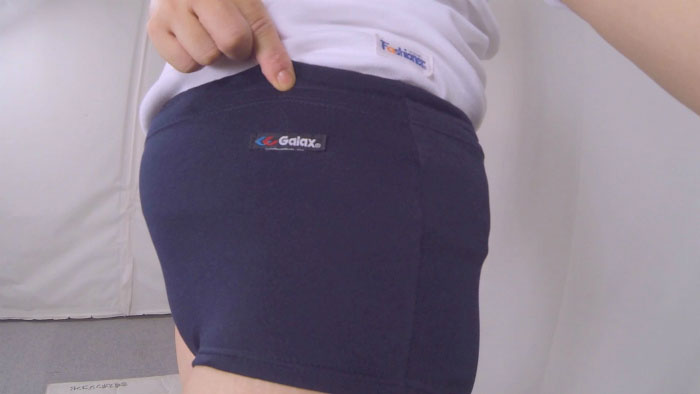 ブルマ姿のりのとゆみをみて! サンプル画像03