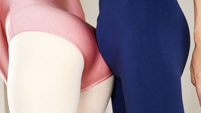 【値下げ商品】バレエタイツもっこりプリモしごきLesson5　サンプル画像10