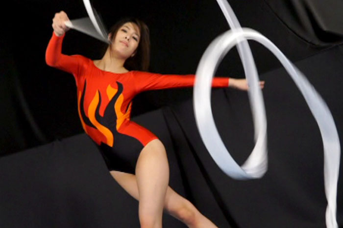 【新特別価格】新体操部員のレオタードを着た肉体3　サンプル画像01