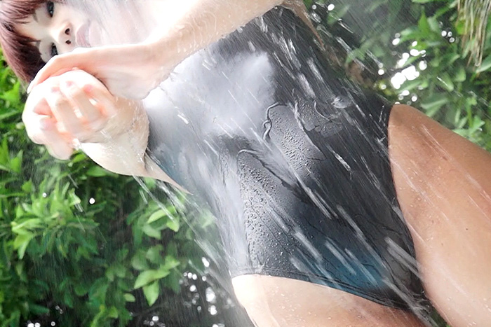 【HD】黒水球～夏の素人 No.1　サンプル画像03