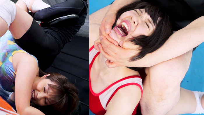 【本日限定価格】秘密の男女混合試合 女子レスラー完全敗北 vol.3 サンプル画像01