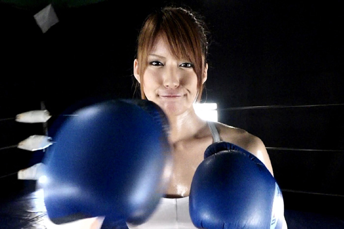 女子ボクサーとサンドバックプレイ7　サンプル画像01