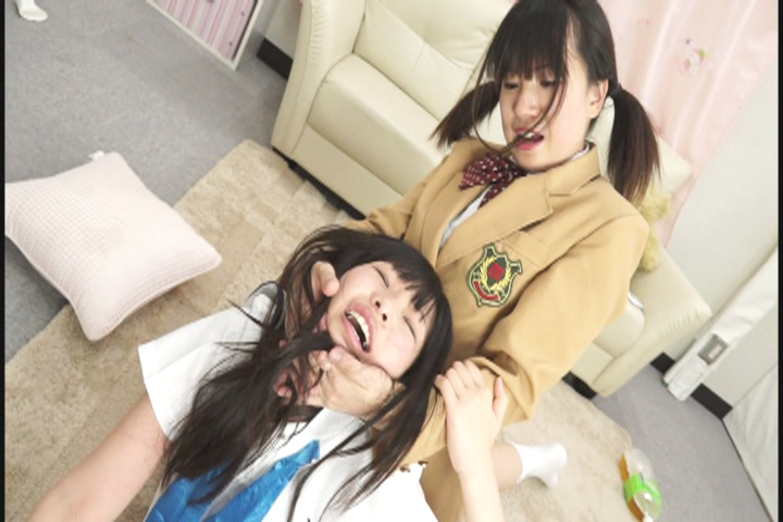 スクールガールキャットファイト1　サンプル画像09