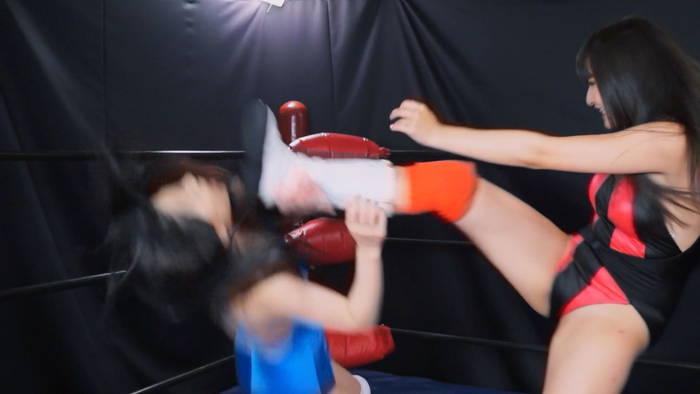 【超得】【HD】2016年8月27日&28日 バトル本店店舗イベント開催記念スペシャルマッチ 金城真央vs南瀬奈 サンプル画像08