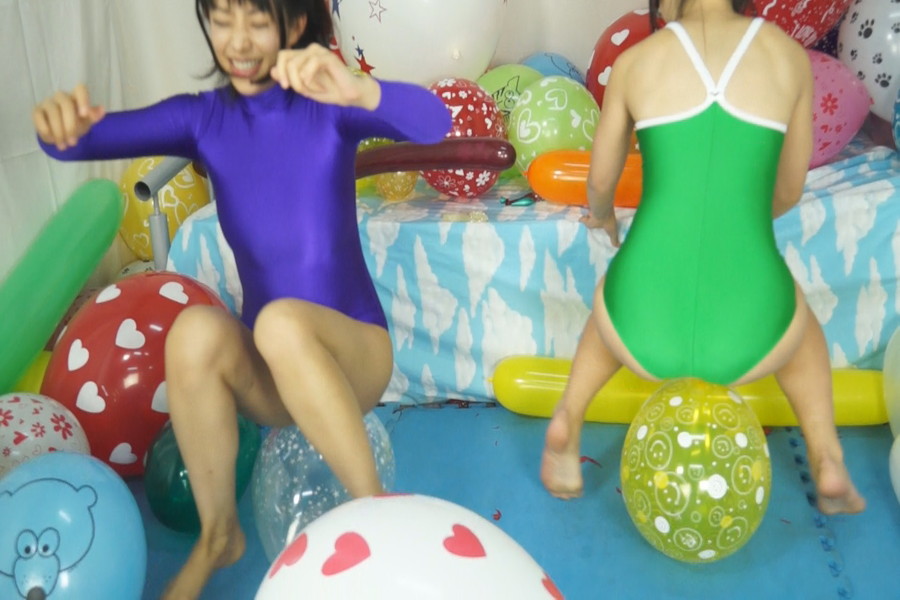 範田紗々と北見えりの風船ファンタジー　サンプル画像12