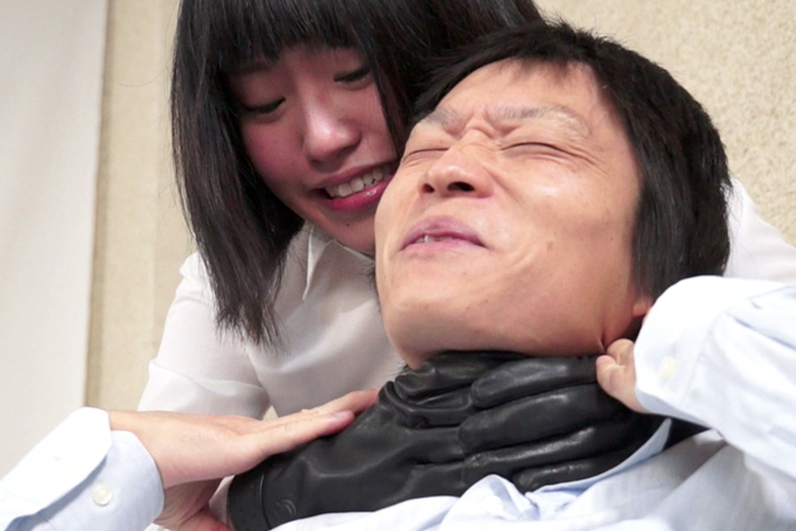 【HD】黒革手袋の怨女 復讐の首絞め淫辱制裁6 サンプル画像03