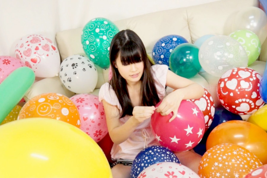 【HD】奏瀬なつるの風船体験　サンプル画像03