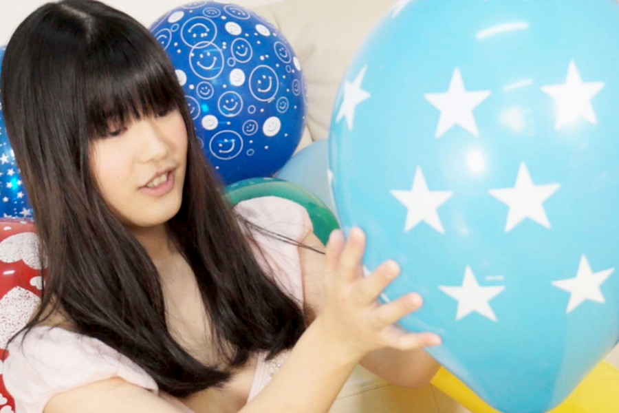 【HD】奏瀬なつるの風船体験　サンプル画像09