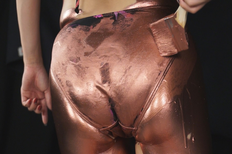 【HD】グラビアアイドル赤根京がメッシーに挑戦!!　サンプル画像03