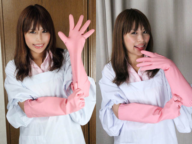 【新特別価格】ロングゴム手袋のお手伝いさん 5　サンプル画像08