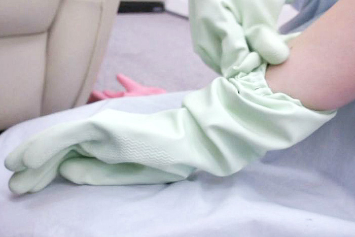 【新特別価格】ロングゴム手袋のお手伝いさん 6 サンプル画像03