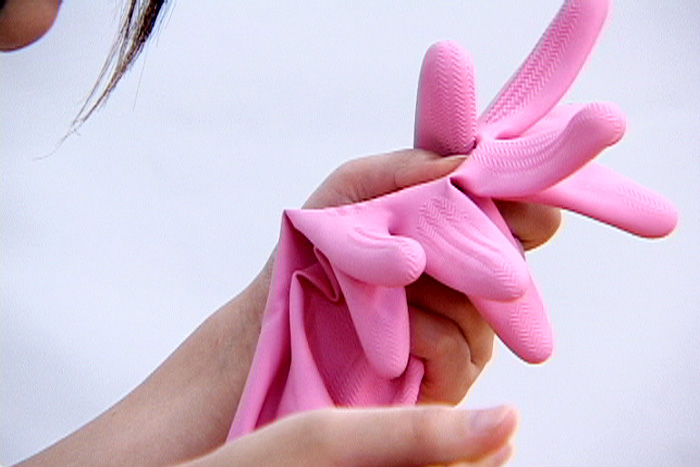 【新特別価格】ロングゴム手袋のお手伝いさん 9　サンプル画像06