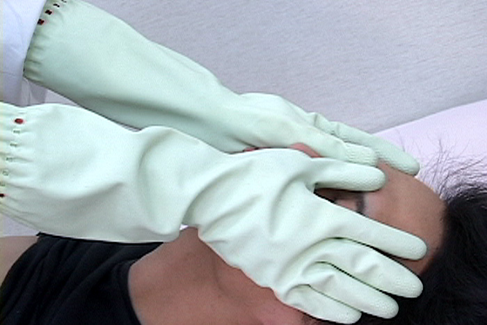 【新特別価格】ロングゴム手袋のお手伝いさん 9　サンプル画像08