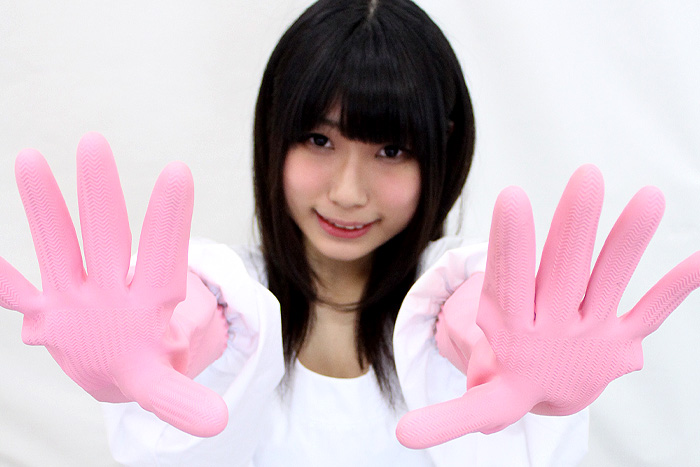 【新特別価格】ロングゴム手袋のお手伝いさん 10　サンプル画像04
