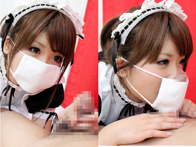 【新特別価格】マスク着用お手伝いさん1　サンプル画像01