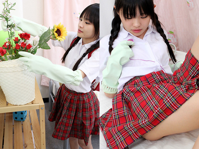 【新特別価格】幼女のゴム手袋 その1　サンプル画像04