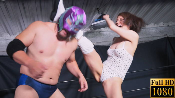 2016年8月27日&28日 バトル本店店舗イベント当日限定DVD MIXタッグプロレス1 早川瑞希 三浦春佳 ファイティングガールズ MIXプロレス 早川瑞希 三浦春佳