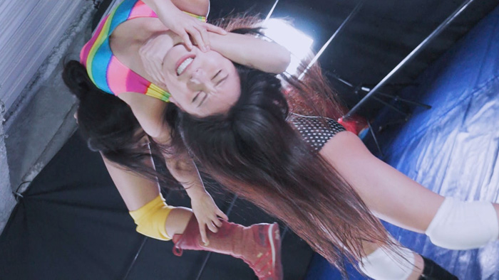 女子プロレス　キャットファイト　仁美まどか 春川せせら