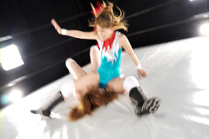 ファイティングガールズ7 キャットファイト 安藤あいかvs新山ひかる ファイティングガールズ 現役女子プロレス 安藤あいかvs新山ひかる グラドル