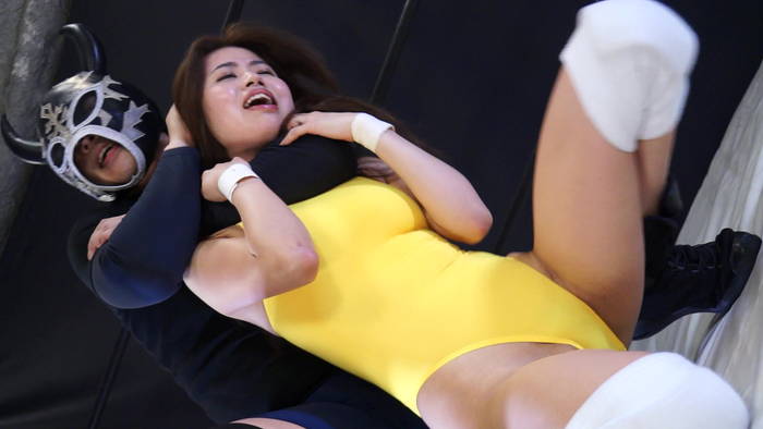 ファイティングガールズ14 ミックスファイト&イメージ 吉田花 覆面男対決 ファイティングガールズ 女子プロレス 吉田花