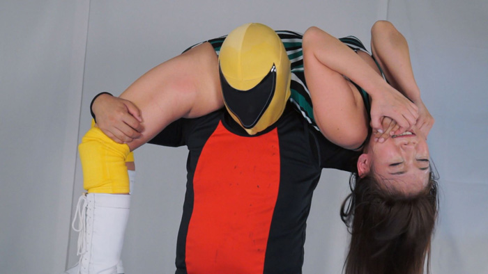 とある女子レスラーの完全敗北(シェラッキング) 17 高瀬杏 女子プロレス キャットファイト 男対決 技かけられる 高瀬杏