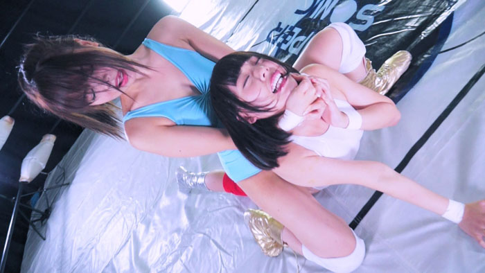 女子プロレス　キャットファイト 愛華みれい 七海ゆあ