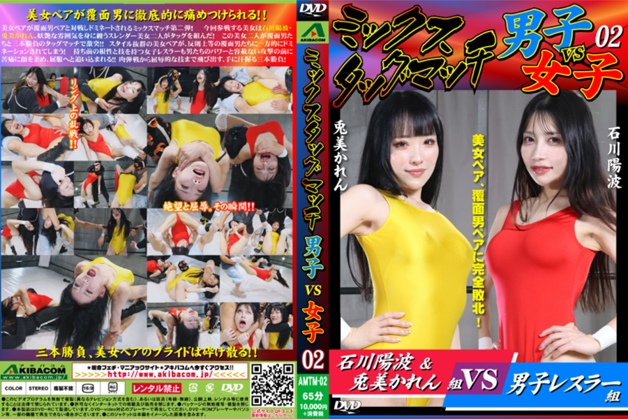 【HD】ミックスタッグマッチ男子vs女子02
