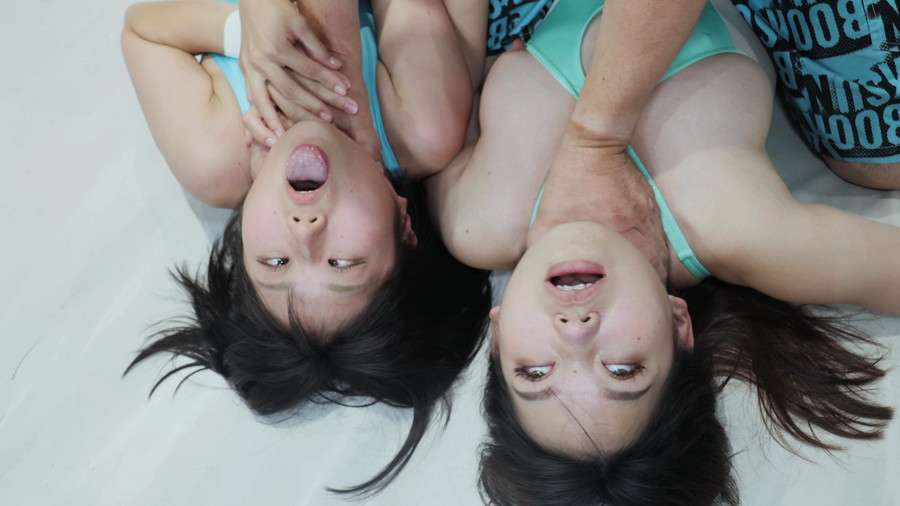 ブラックアウトドミネーションミックスタッグ 01 桃菜あこvsRinRin 女子プロレス キャットファイト 桃菜あこ RinRin