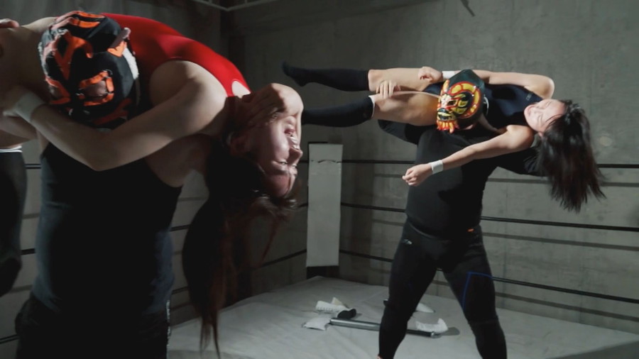 カスタムマッチMIXED FIGHT 06  ミックスプロレス 皆月ひかる 愛花あゆみ