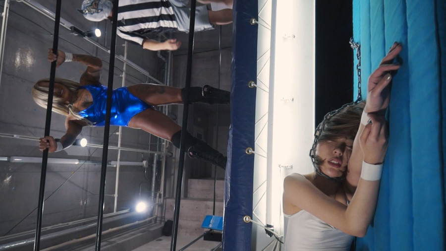 カスタムマッチ プロレス編03 七海ゆあVS鮫島るい 女子プロレスリング 神楽アイネ 七海ゆあ