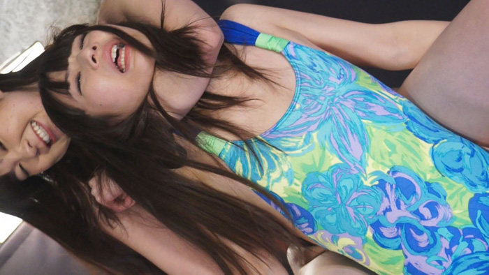 高身長VS低身長プロレス VOLUME.1 松田あんな 西内るな 女子プロレス 身長差対決 キャットファイト 首締め 西内るな 松田あんな