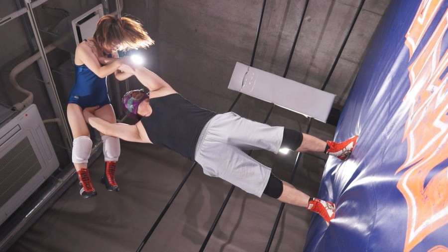 男勝ちドミネーションMIXファイト 1 女子プロレス キャットファイト 男対決 堀口美衣奈 椿ゆな