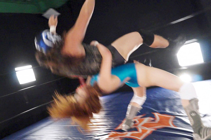 プロスタイルミックスNEO Vol.05 新垣ひとみ 安藤あいか プロレレス技 いたぶる バックドロップ 新垣ひとみ