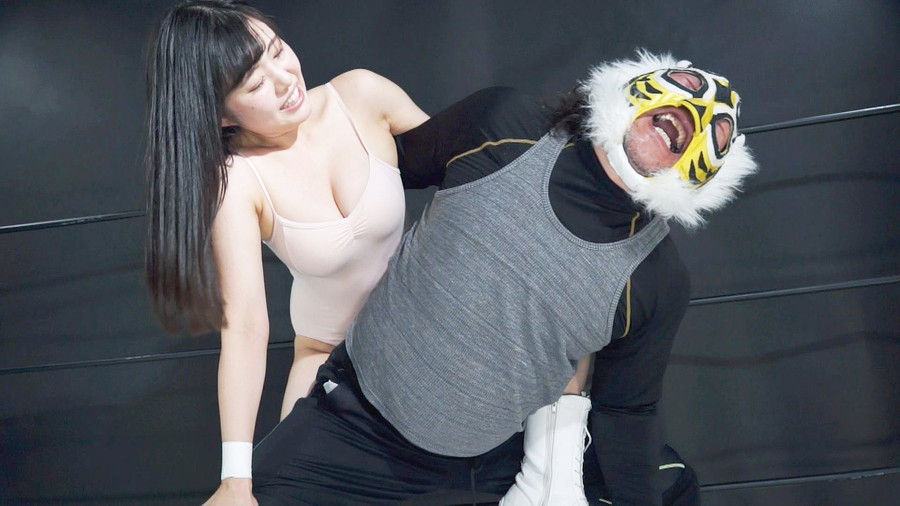 女子プロレス　キャットファイト　男対決　菊池まや