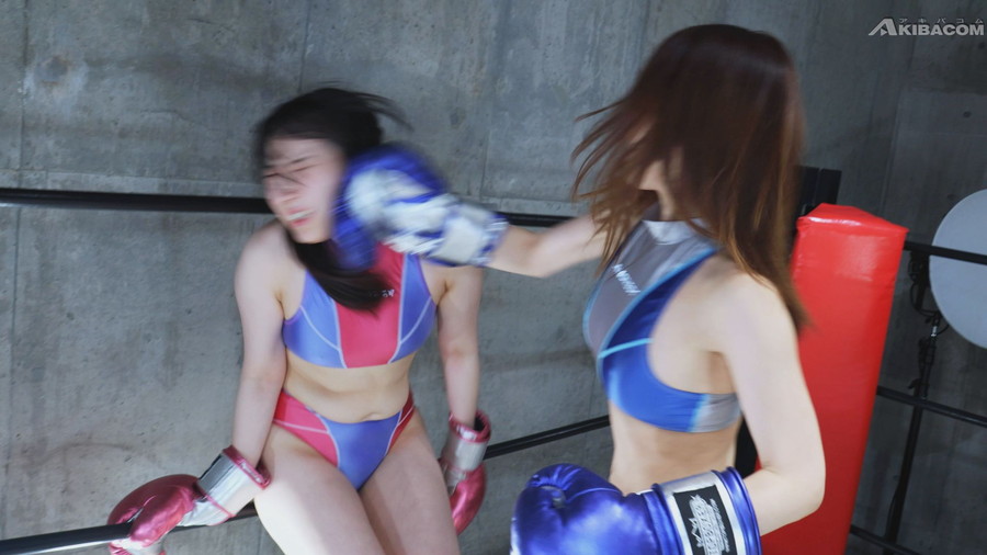 女子ボクシング　新村あかり 　乃南ゆい　ボクシング　巨乳