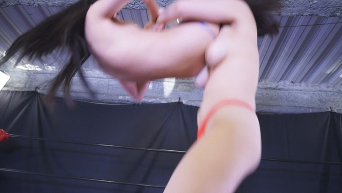 キャットファイト　おっぱい　月野ゆりあ 新垣智江