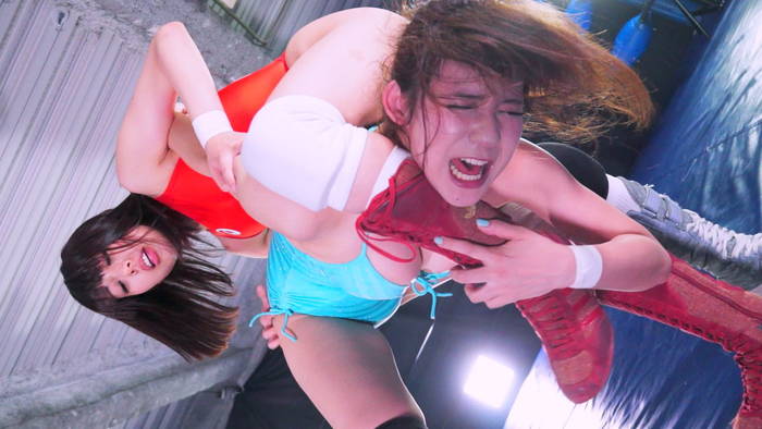 BWP バトルワールドプロレスリング Vol.08 七海ゆあ vs 桜乃ゆいな 女子プロレス キャットファイト 七海ゆあ 桜乃ゆいな BWP 卍固め