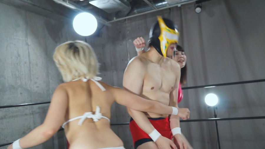 ミックスプロレス　Ｍ格闘　乙アリス 紺野みいな