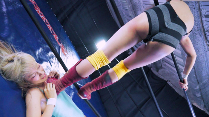 BWPタイトルマッチ Vol.03YUEvs生駒はるな 女子プロレス 踏みつけ YUE 生駒はるな