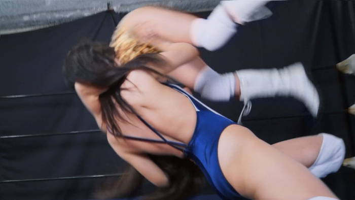 2016年8月27日&28日 バトル本店店舗イベント開催記念スペシャルマッチ YUE 仁美まどか キャットファイト 女子プロレス YUE 仁美まどか 元FG王者