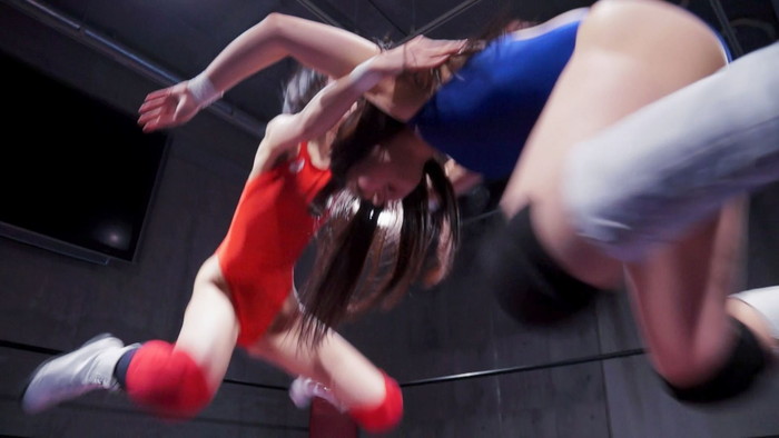 女子プロレス　キャットファイト　川崎亜里沙　まゆのゆま
