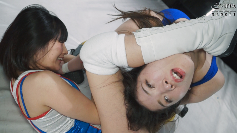 女子プロレス　キャットファイト　桃菜あこ　美波沙耶