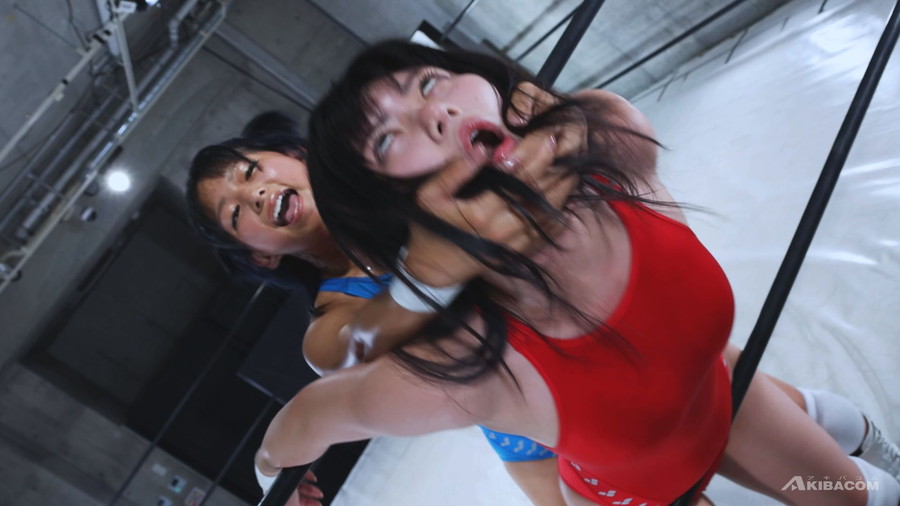 女子プロレス　キャットファイト　渚みつき　有加里ののか 