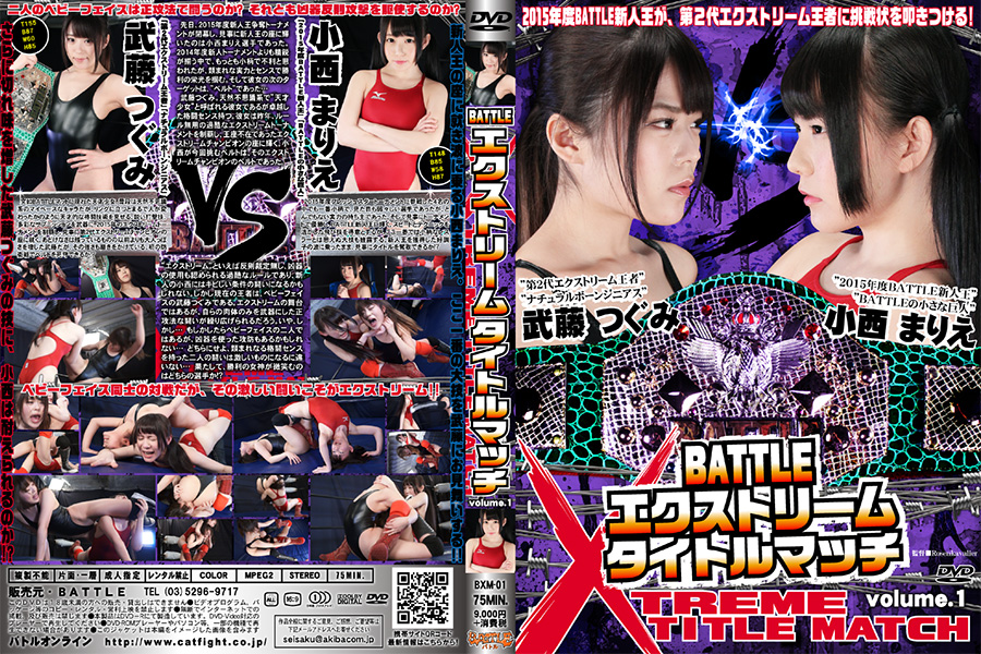 BATTLE エクストリームタイトルマッチ Volume.1 パッケージ画像